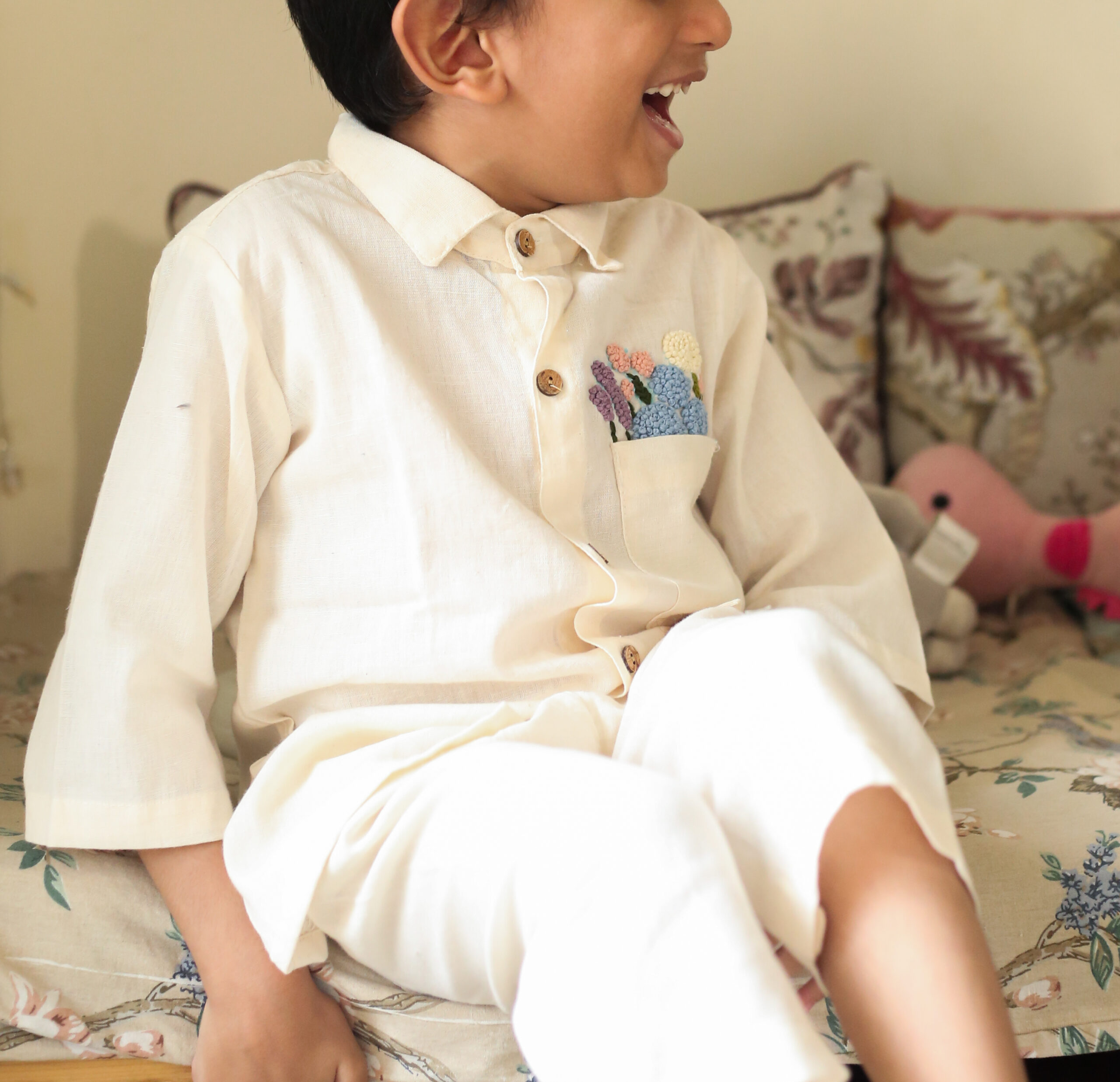 Unisex Vanilla Cloud Co-ord Set